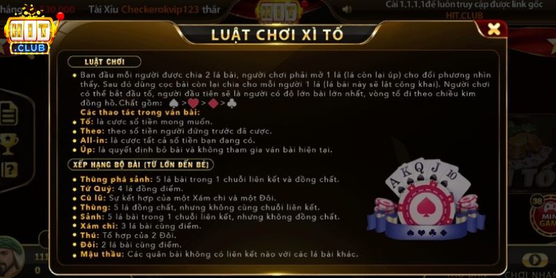 Cách Chơi Xì Tố Chuẩn Và Bí Quyết Đánh Cược Hiệu Quả Chi tiết quy định trong ván cược Poker cần biết rõ