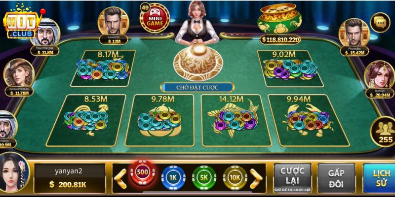 Giới thiệu trò chơi Bầu cua HITCLUB