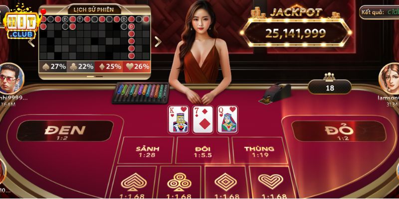 Hướng dẫn cách chơi Hắc Hồng Hitclub chi tiết 